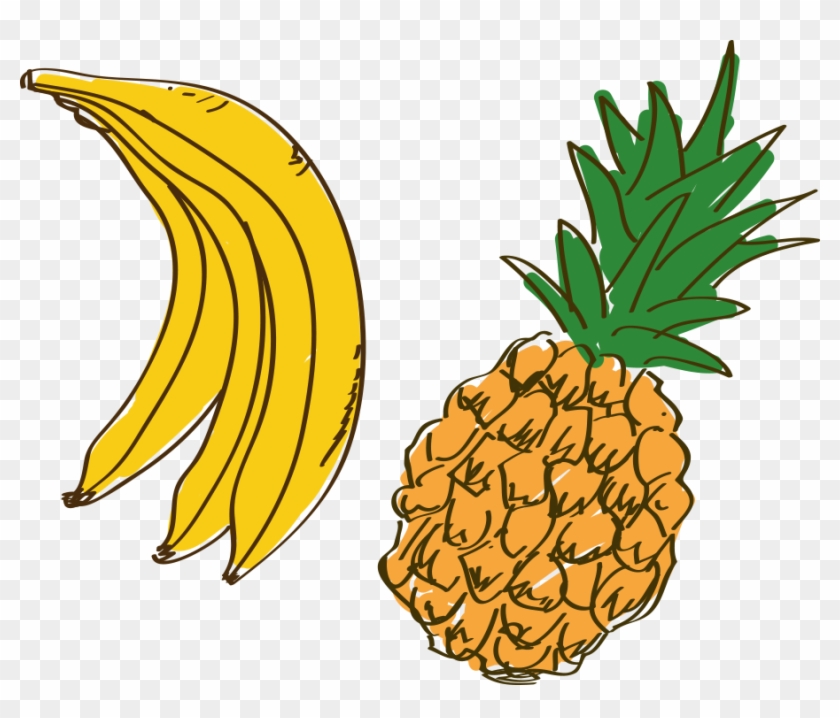 Pineapple Fruit Coloring Book Cartoon Auglis - Pineapple Fruit Coloring Book Cartoon Auglis #629604