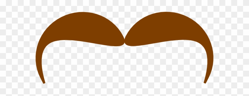 Brown Mustache Hi Clipart - Brown Mustache Clip Art #629681