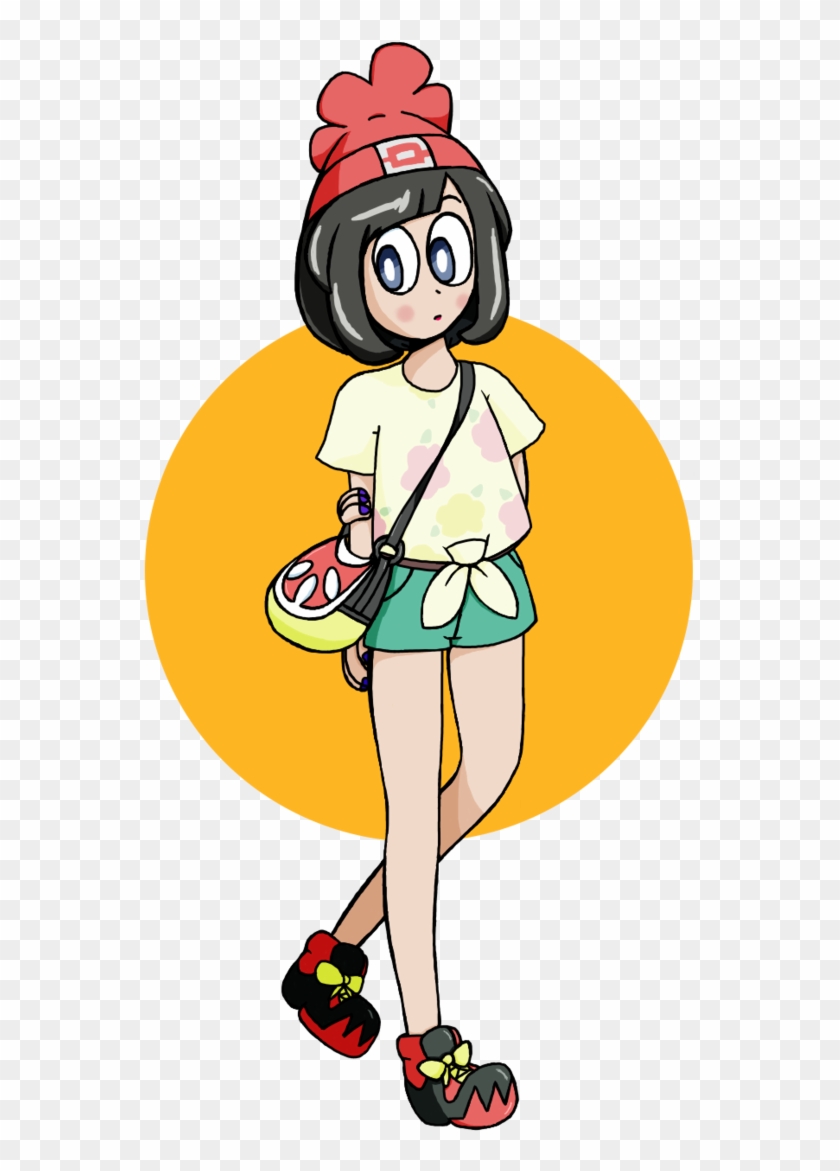 Female Trainer From Pokemon Sun And Moon By Cinus-findus - Pokémon Sun And Moon #629694