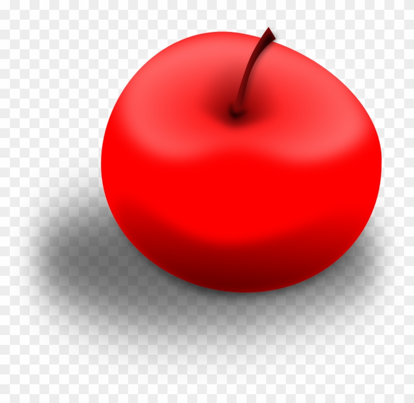 Apple Fruit Food Healthy Fresh Png Image - Red Apple #629738