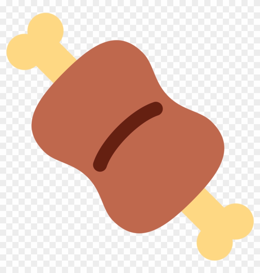 Emoji Meat On The Bone Barbecue Food - Emoji Meat On The Bone Barbecue Food #629745