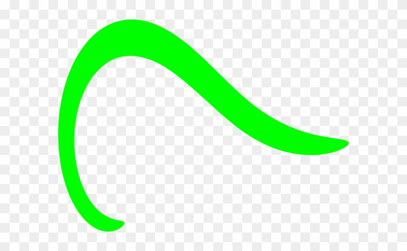Curve Lines Clipart Green #629773