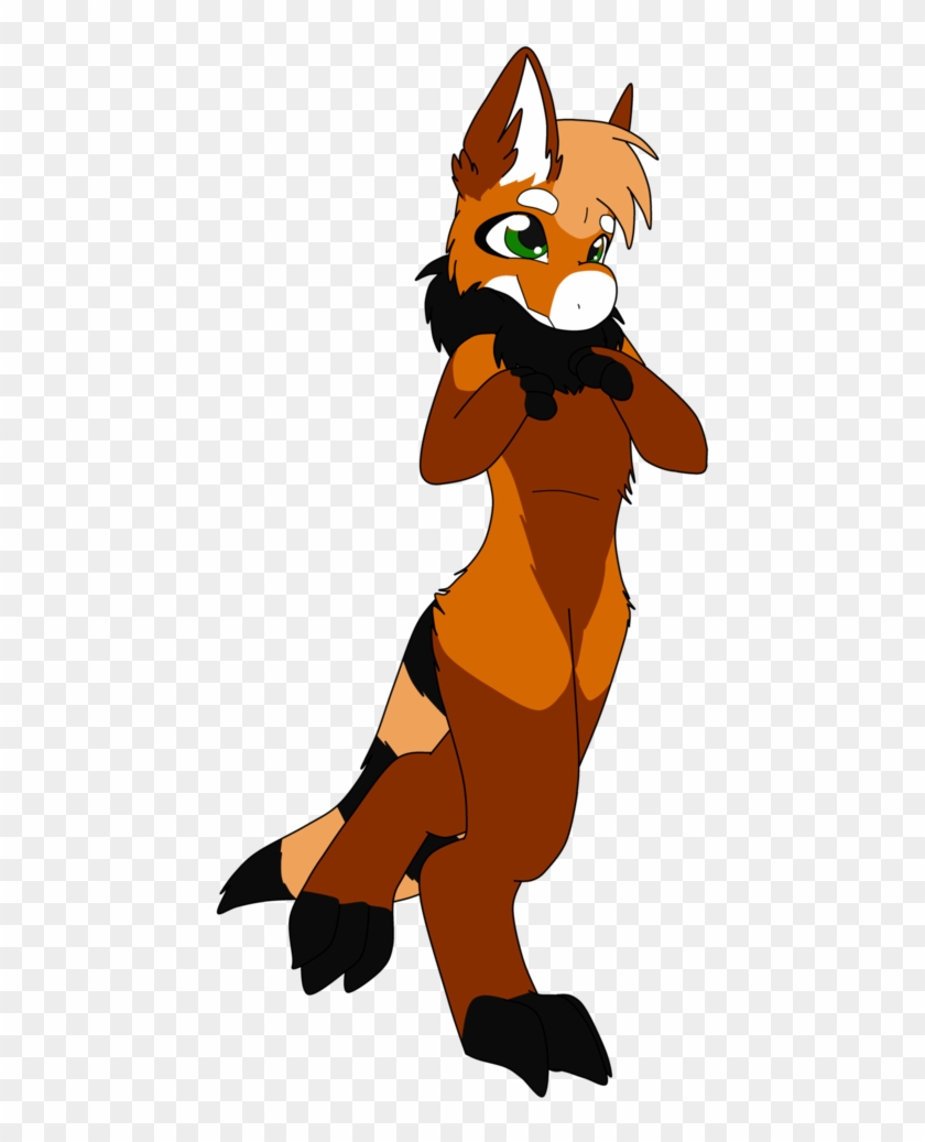 Red Panda Boi By Leafywolf - Wolf And Red Panda #629877