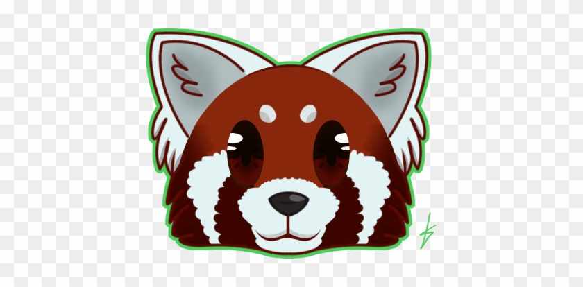 Red Panda Chibi Face - Giant Panda #629883