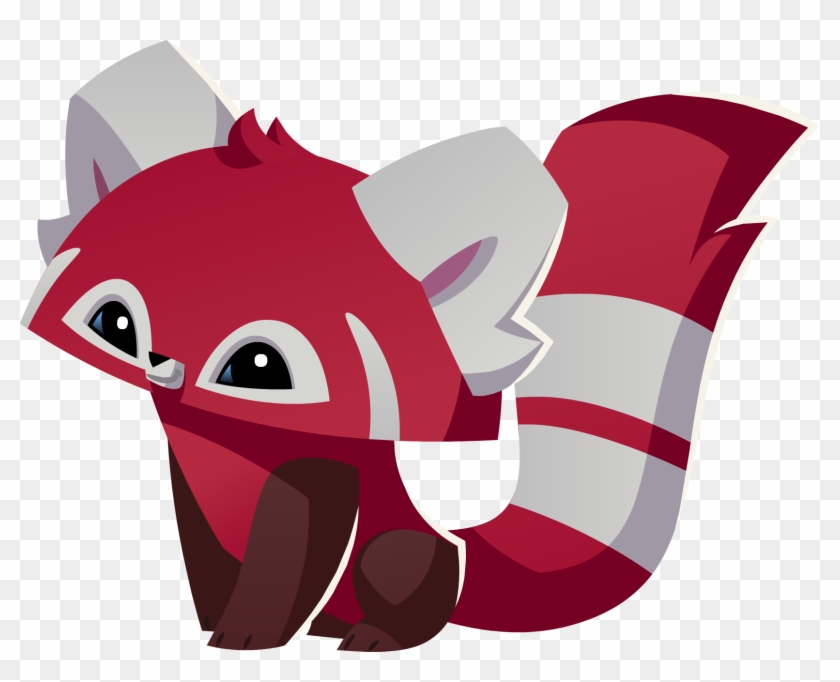 animal jam red panda plushie