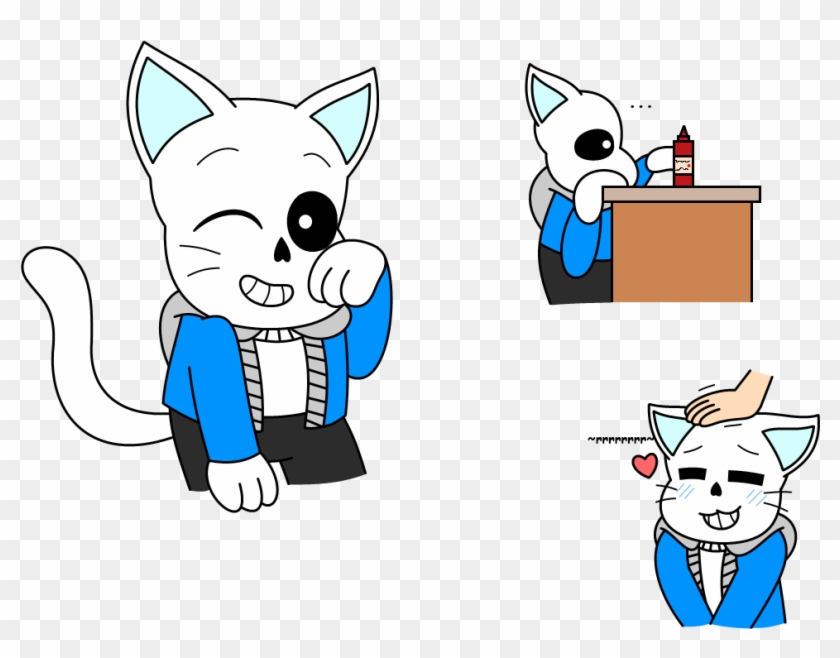 Okay But Cat Sans Though By Gamingingreen13 On Deviantart - Cartoon #629919