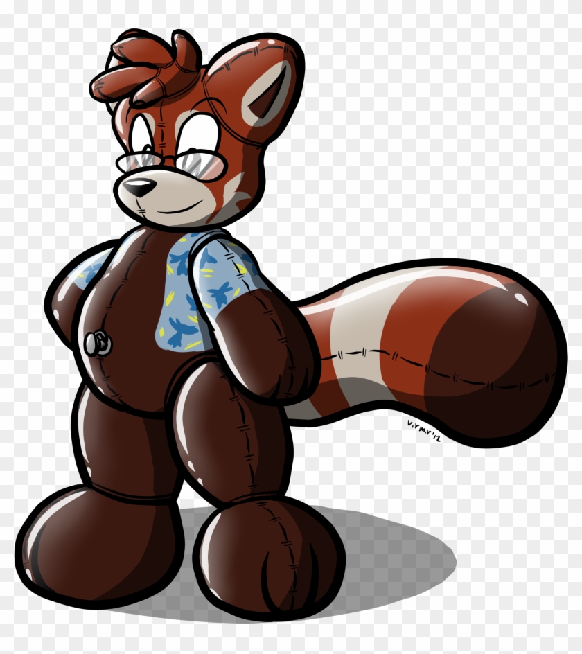 Red Panda Pooltoy - Red Panda #630008