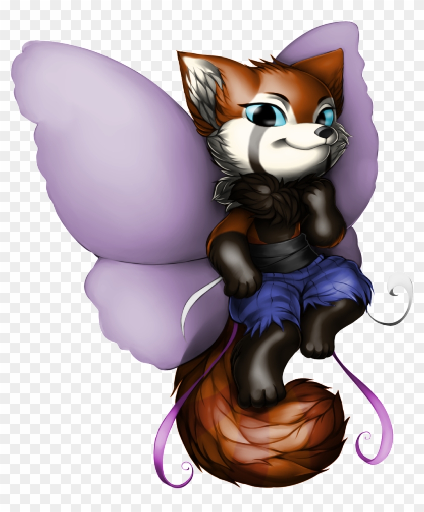 Fairy Red Panda For Redpandaari By Tigerloveheart - Cartoon #630038