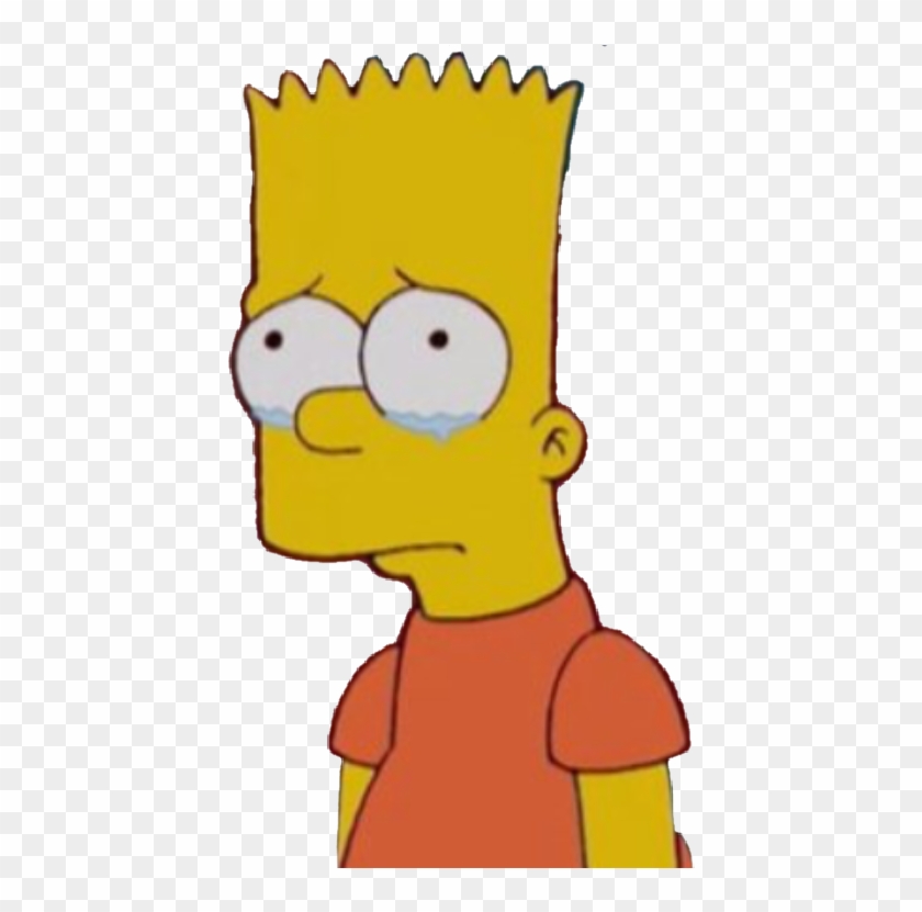 Bart Bartsimpson Simpsons Thesimpsons Tumblr People - Depressed Bart Simpson Png #630124