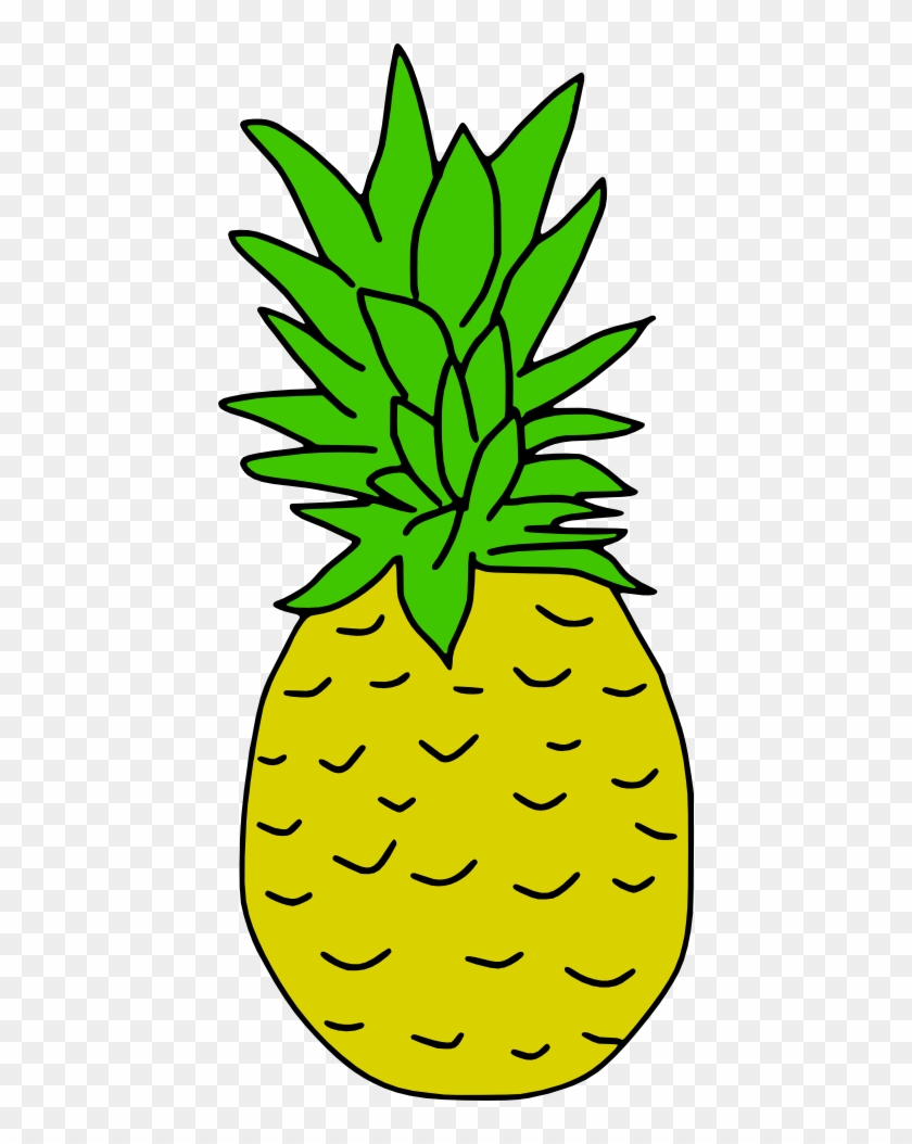 Food, Personal Use, Cartoonpineapple, - Transparent Pineapple #630166
