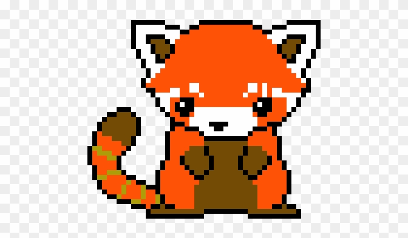 Red Panda - 8 Bit Art Animals #630252