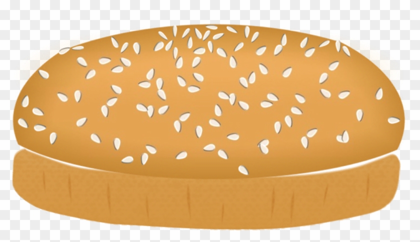 Burger Pictures Clip Art - Hamburger Bun Top #630266