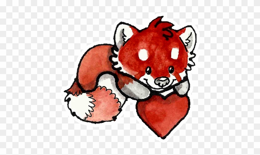 Icon And Sticker Set Commissions, Free Red Panda Stickers - Telegram Red Panda Stickers #630265