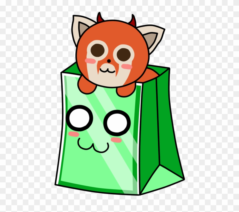 Halloween Red Panda Bag By Alenachen - Cartoon #630287