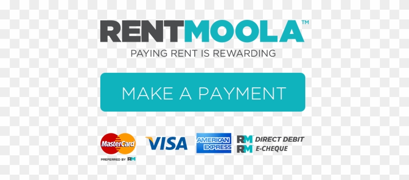 Paying With Mastercard, Visa Or American Express Is - Rentmoola Logo #630541