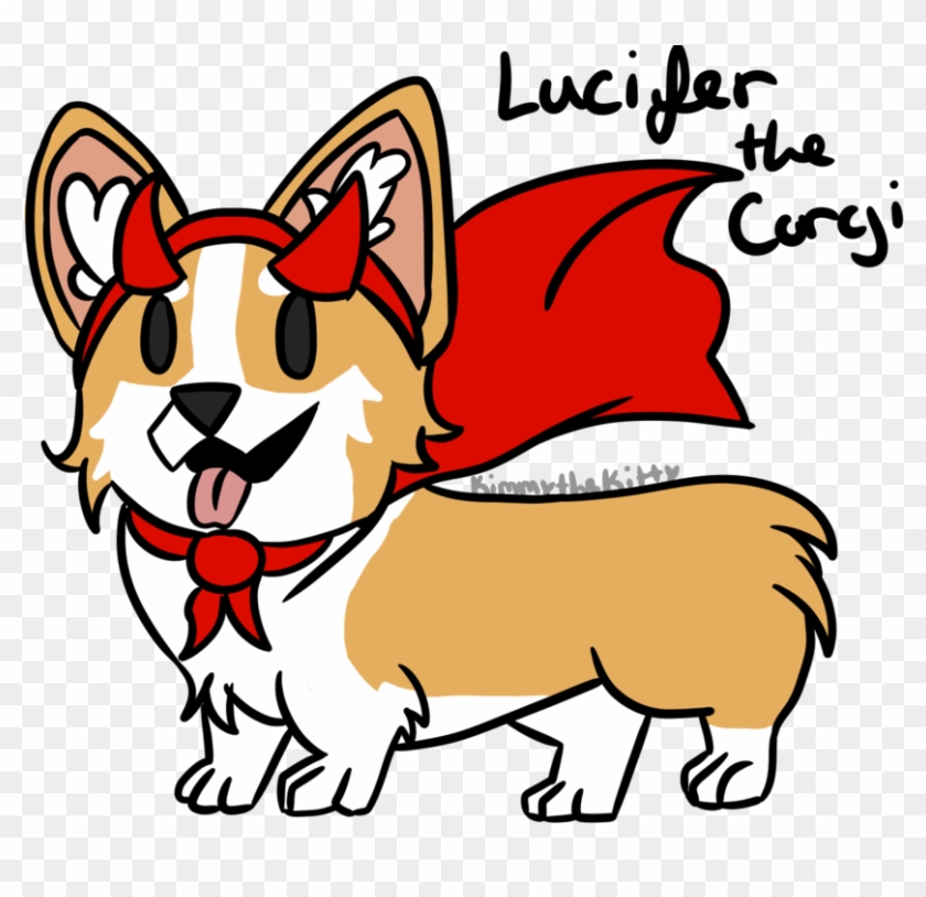 Lucifer The Corgi By Kimmythekitty09 - Dorgi #630545