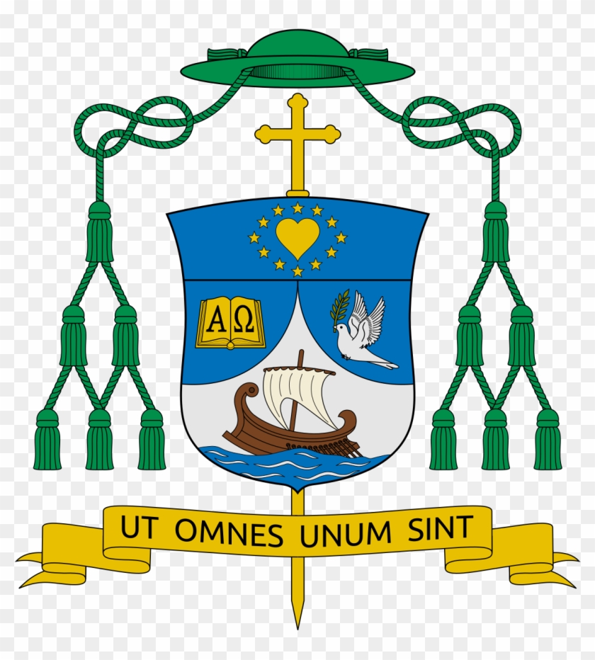 Coat Of Arms Of Oscar Nkolo Kanowa - Bishop Paul Donoghue Sm #630622