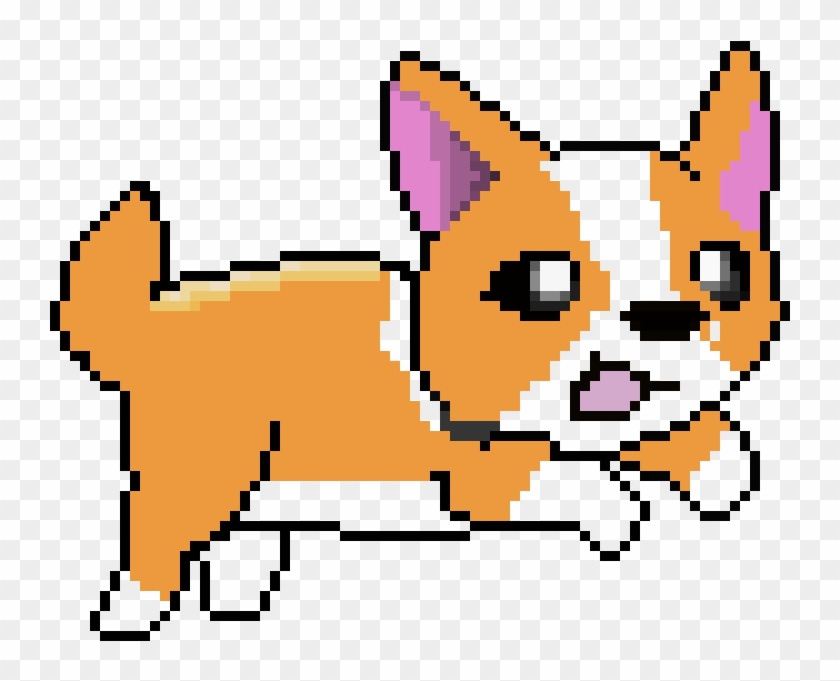 Cute Pixelated Corgi #4 - PIXELATED CORGIS