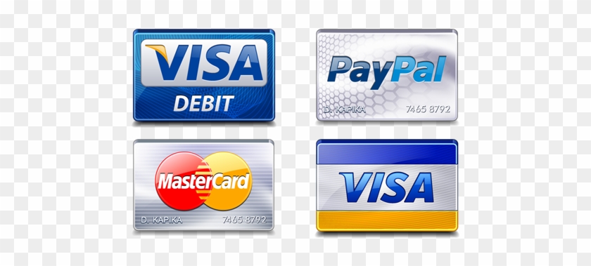 We Accept Visa, Mastercard, American Express, Western - Paypal #630684