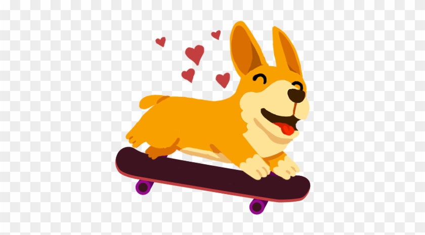 Corgi Pro Skater Messages Sticker-6 - Skateboarding #630768