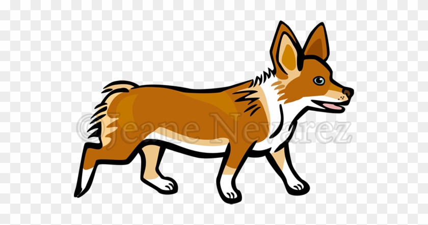Corgi Trot - Basenji #630782