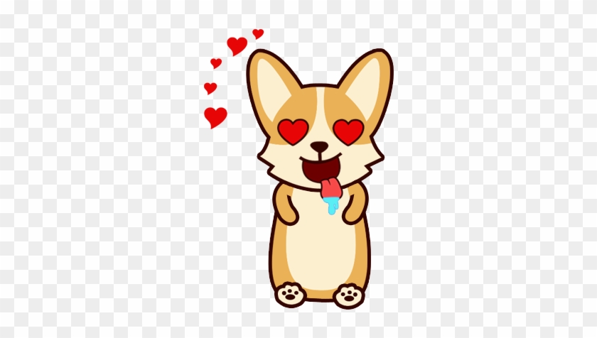 Get The Corgi Emojis App Now - Cartoon #630858