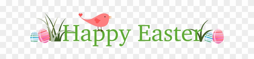 Happy Easter Banner Clip Art - Happy Easter Banner Clipart #630873