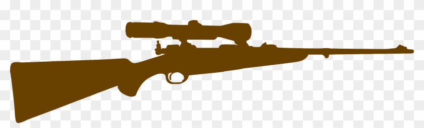 Arme 04 - Rifle Silhouette Png #630905