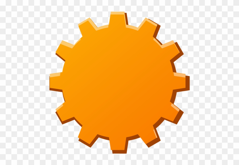 Gears Clipart Orange - Multiple System Integration #630943