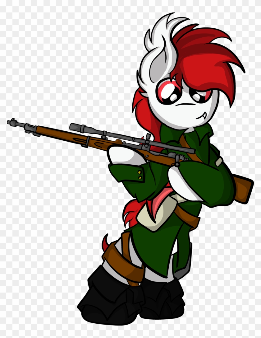 Sky Blaze The Cod Ww2 Bat Sniper By Kranonetwork - Cartoon #630958