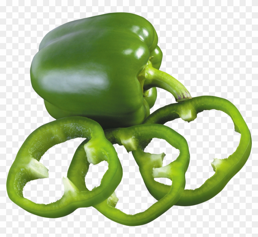 Pepper Clipart Png Image - Green Bell Pepper Png #631130