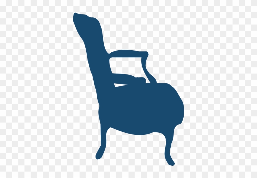 Low Armchair Silhouette Vector Image Public Domain - Silhouette Armchair #631162