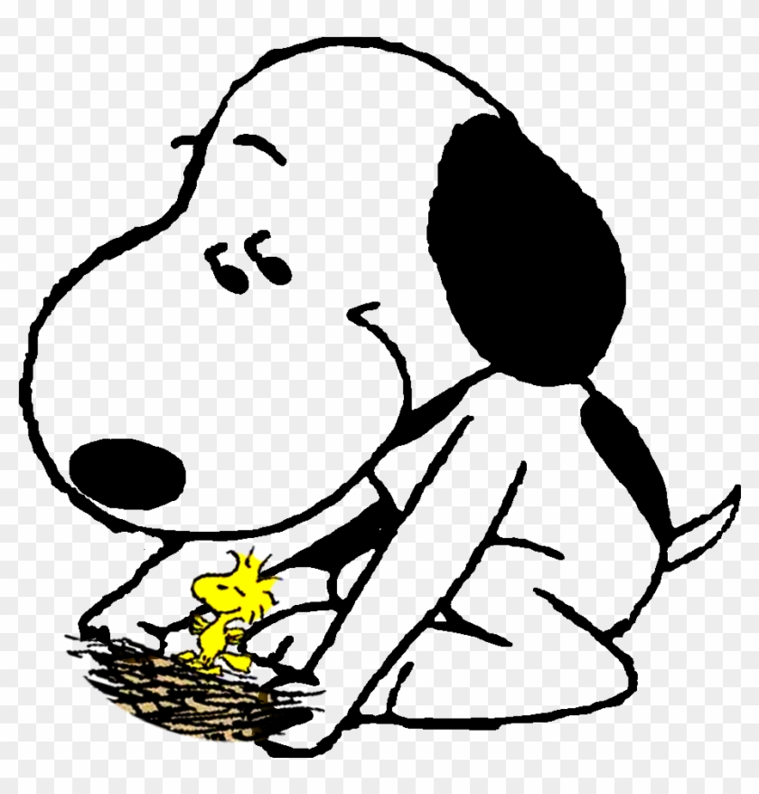 Snoopy Cuidando Do Ninho Junto Com O Woodstock - Snoopy #631163