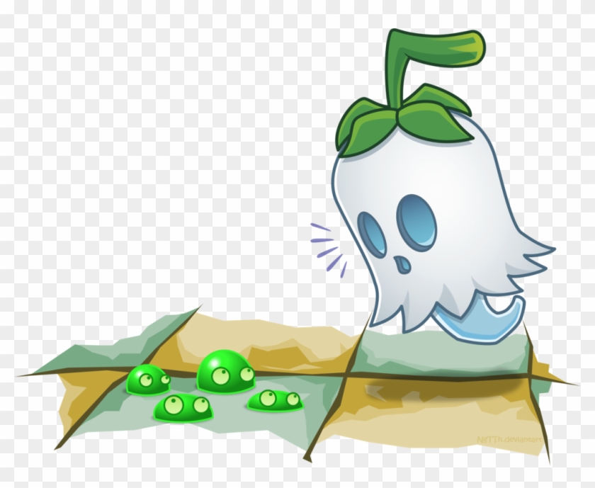 Ghost Pepper Clipart - Plants Vs Zombies 2 Ghost Pepper #631275