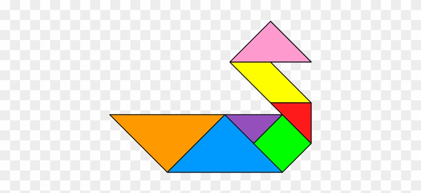 Terrific Tangram Duck Tangram Solution 73 Providing - Terrific Tangram Duck Tangram Solution 73 Providing #631291