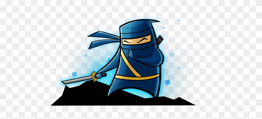 Atomic Ninjas - Blue Ninja Transparent #631299
