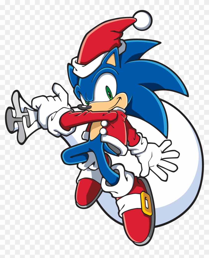 Ben Clip Art Download - Sonic Christmas Sonic Channel #631393