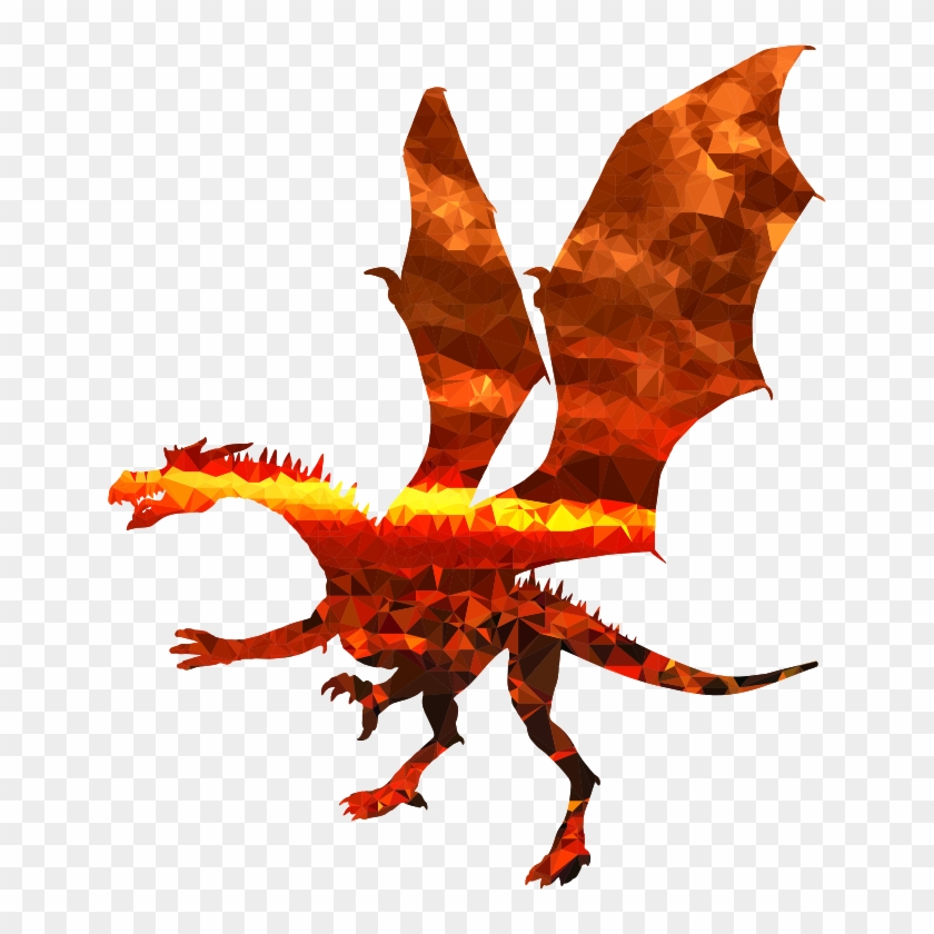 Medium Image - Flying Dragon Set Of 4 Temporary Tattoos (lasts 3 To #631435