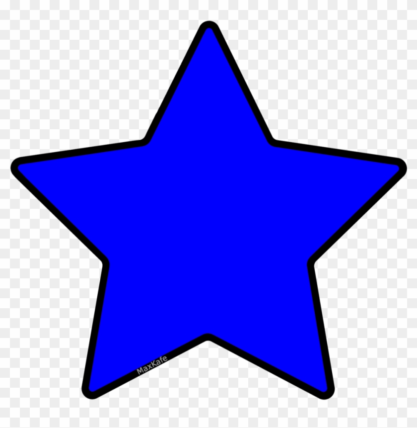Light Blue Clipart Blue Star - Red Star Png #631453