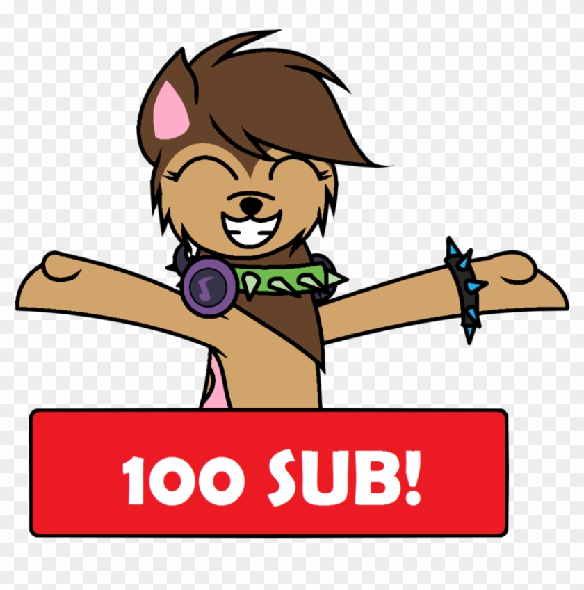 I Have 100 Sub On Yt By Skye98aj - Cartoon #631473