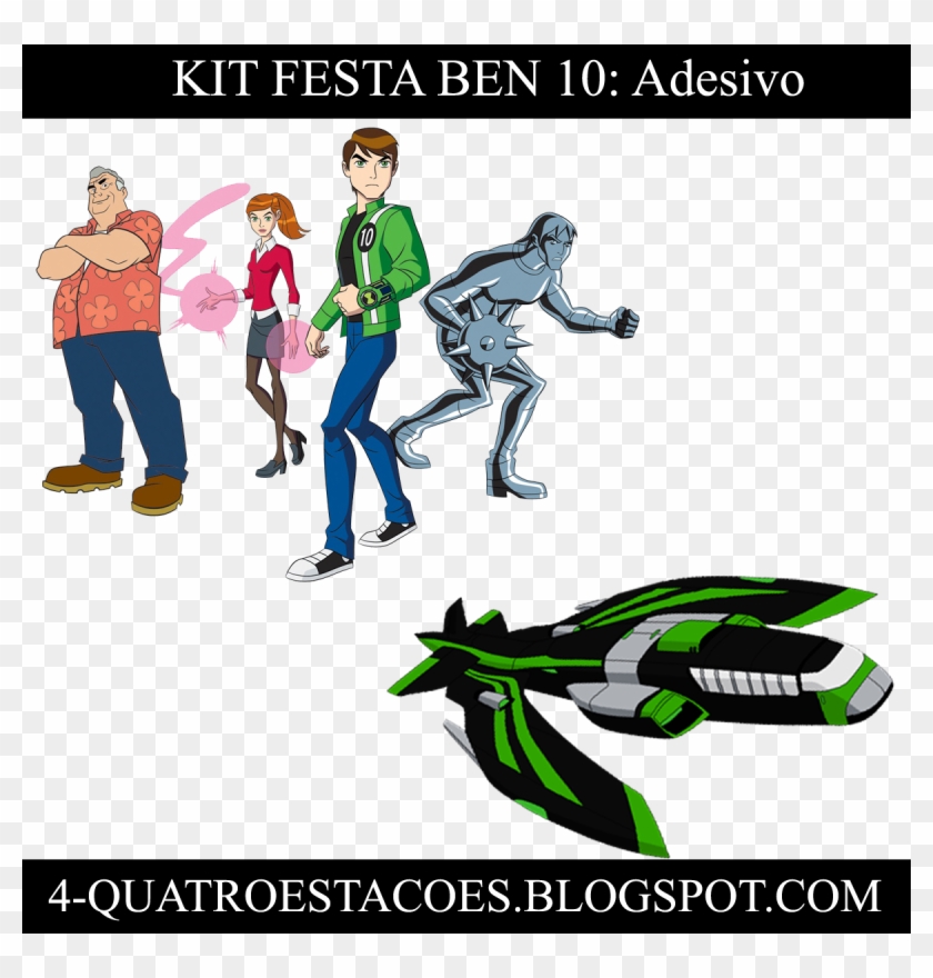 Adesivos "ben Dez" - Ben 10 Ultimate Alien #631487