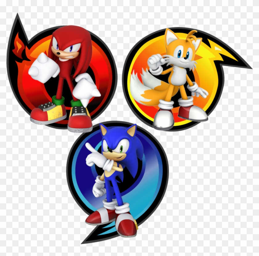 Sonic Novo Sonic E Amigos 2 Png - Team Sonic Sonic Heroes #631657