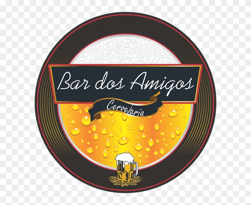 Bar Dos Amigos - Beer Label Template #631666