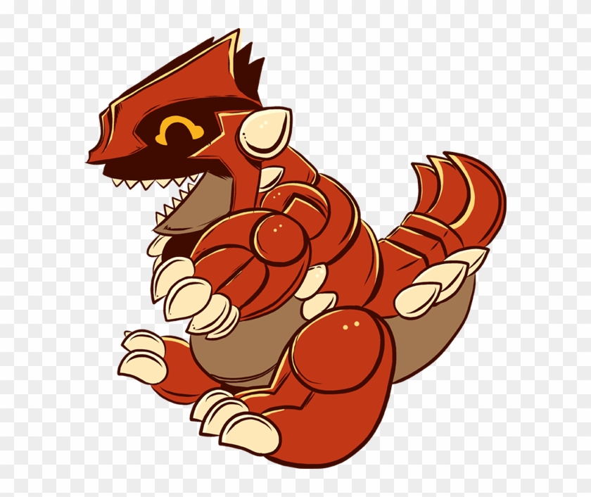 Happy Kawaii Groudon - Groudon Kawaii #631810