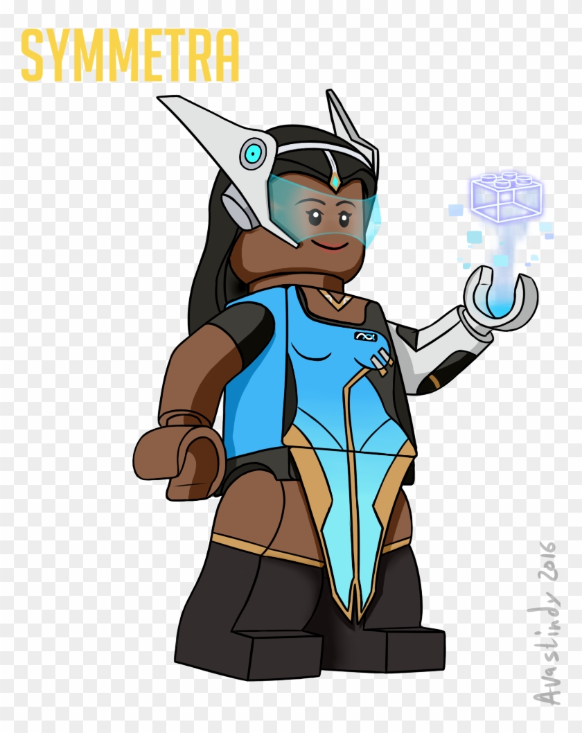 Lego Symmetra By Avastindy - Lego Symmetra #631938