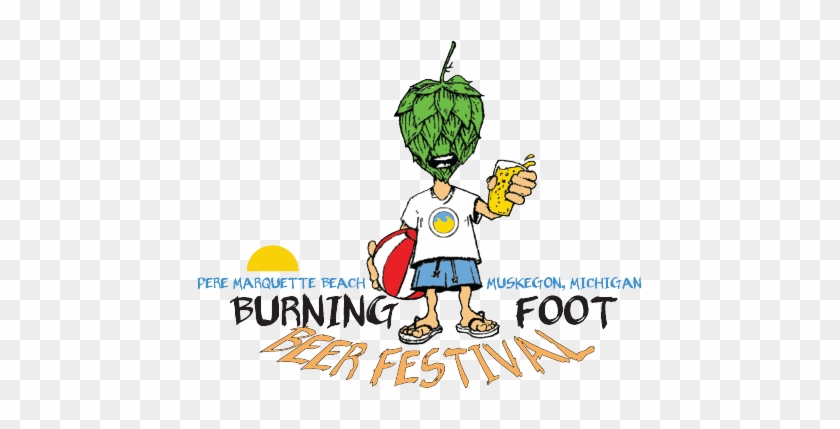 Burning Foot Logo - Burning Foot Beer Festival #631943