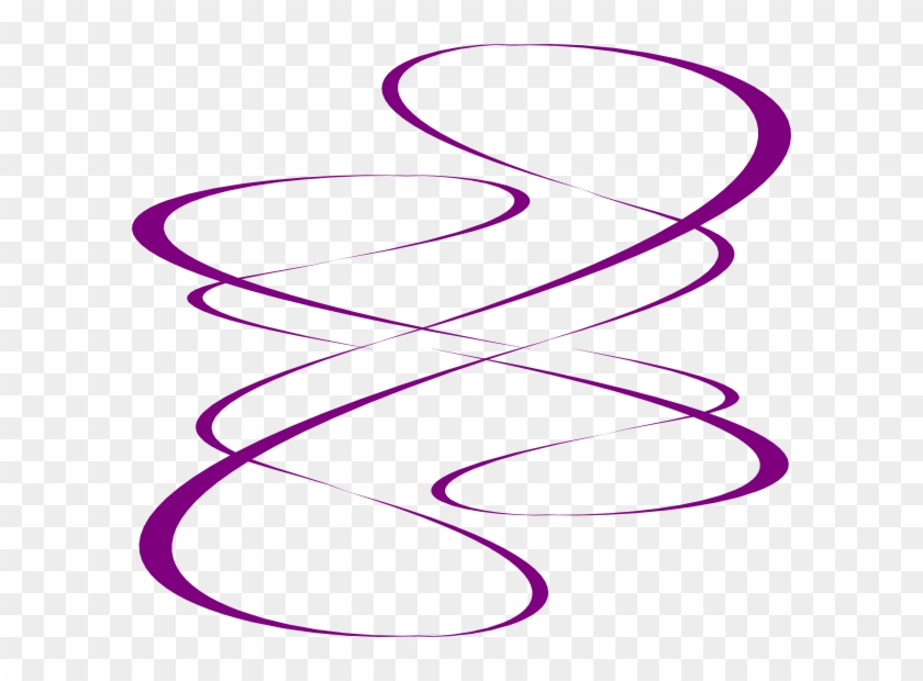 Swirl Clip Art At Clker - Fancy Lines Clip Art #631968