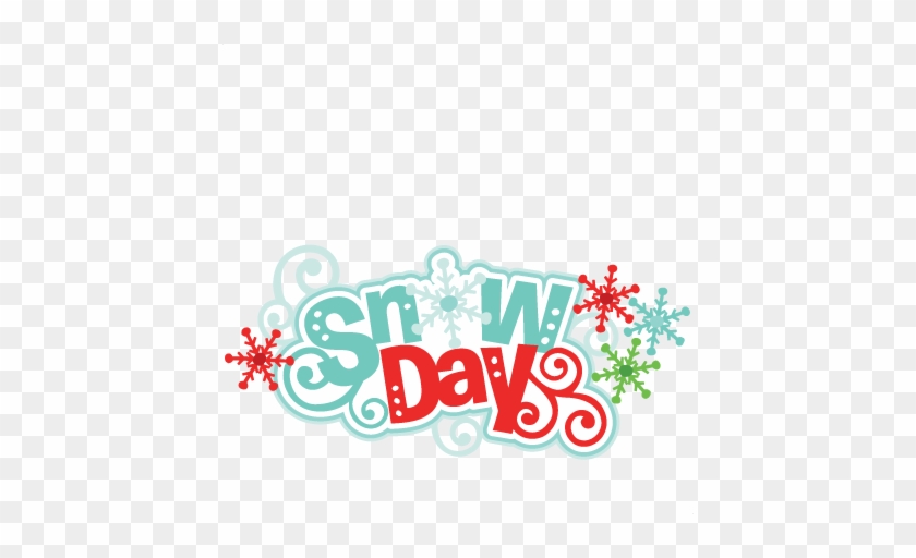 Related For Snow Day Clip Art Images - Cricut #631993