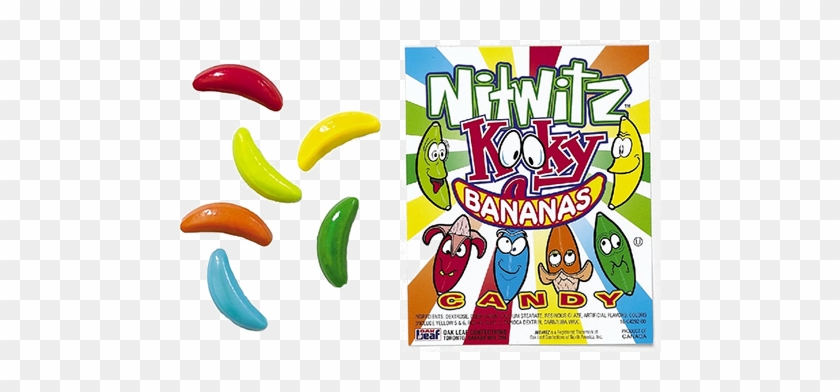 Nitwitz Banana Heads Candy #632022