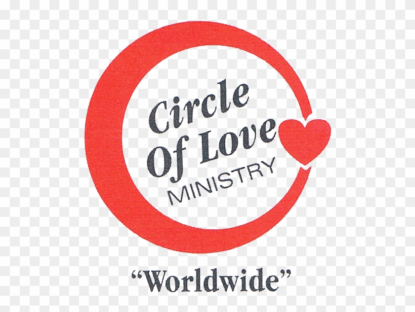Psychology of love logo. Red heart in a circle with psi letter Stock Photo  - Alamy